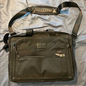 Tumi briefcase/messenger style bag